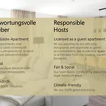 Lumen Homes - Design-apartment Nahe Audi Und Altstadt, 3 Zimmer, Ueber 100 M2, Balkon *